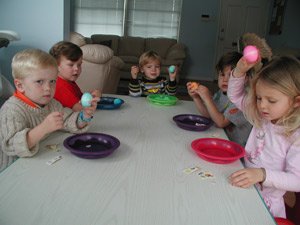 Eggs Coloring